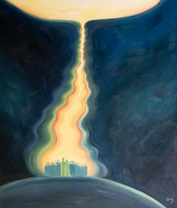 Das Gebet der Kirche, durch Jesus und mit Maria dargebracht, ist wie eine Nabelschnur, die zum Vater aufsteigt und uns mit dem Himmel verbindet.