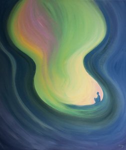 Die Seele ist wie eine Höhle, die Christus reinigt und erweitert, während er sein Licht im Gebet in sie gießt