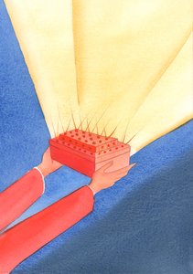 Christi Opfer dem Vater darzubringen ist wie eine Schatztruhe anzubieten, die durch die 