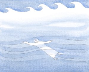 Wir können unter den Wassern gleiten, ungestört von Stürmen an der Oberfläche, wenn wir mit Vertrauen beten, selbst in unserer Schwäche
