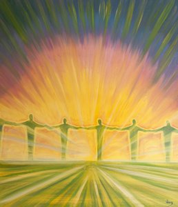 Wir müssen nur hier bei der Messe stehen, bitten, empfangen und alle Segnungen Christi annehmen - vereint mit ihm von Elizabeth Wang
