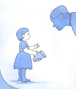 Wir müssen vor Gottes Blick stehen wie Kleinkinder, die reumütig, aber auch mutig und vertrauensvoll sind