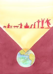 Wo auch immer die Messe gefeiert wird, sind die Anwesenden dem gesamten Erlösungswerk Christi gegenwärtig, das während seines Lebens auf Erden vollbracht wurde und seinen Tod am Kreuz einschließt