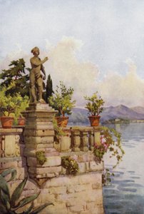 Terrasse, Isola Bella, Lago Maggiore
