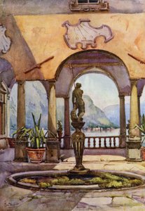 Die Loggia, Villa Pliniana, Lago di Como