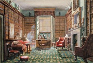 Die Beratungsräume von Nr. 2 Rodney Street, Liverpool, ca. 1830 von Ellen Bickerstaffe
