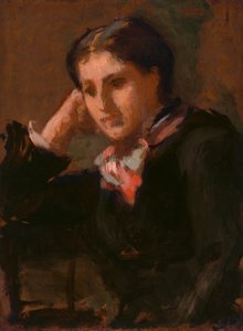 Charlotte Perkins Stetson Gilman, vor 1880 von Ellen Day Hale