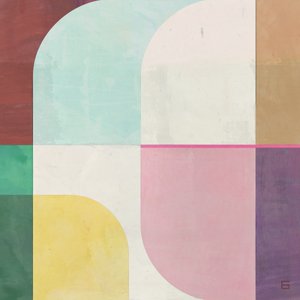 Bunte geometrische Bögen von Ellen Greup