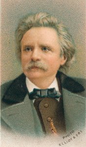 Edvard Hagerup Grieg 1843-1907, norwegischer Komponist und Pianist, 1911