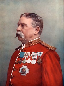 General Sir Hugh Gough, Hüter der Juwelen, Tower of London, 1902 von Elliott and Fry