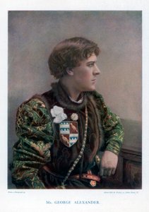 Sir George Alexander, englischer Schauspieler und Theatermanager, 1901