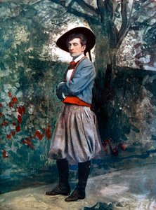 Sir Johnston Forbes-Robertson in Das Sakrament des Judas, um 1902 von Ellis and Walery