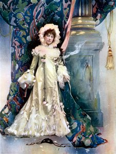 Vane Featherstone in Der Preis des Friedens, ca. 1902 von Ellis and Walery