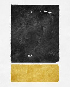 Schwarz Gold Abstrakt