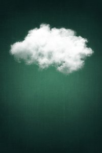 Träumende grüne Wolke von Ema Paraschiv