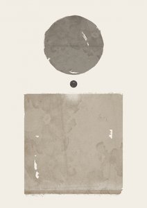 Minimalistische graue Formen