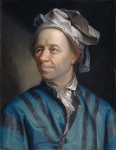 Porträt des Mathematikers Leonhard Euler 1707-1783, 1753 von Emanuel Handmann