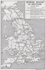 Römische Straßen in Britannien von Emery Walker