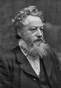 William Morris, englischer Künstler, Schriftsteller, sozialistischer Aktivist und Pionier des Ökosozialismus, 1911