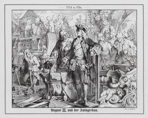 August II., Kurfürst von Sachsen und König von Polen, und der Bau des Zwingerpalastes