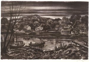 Nachtfall von Emil Ganso
