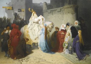 Merlin präsentiert den zukünftigen König Arthur, 1873