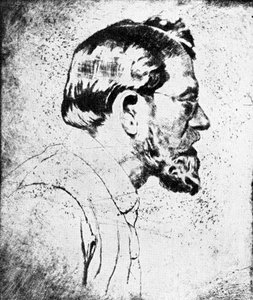 Emil Orlik - Selbstporträt