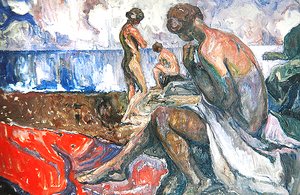 Die Badenden von Emil Zoir
