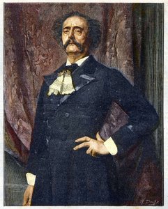 Porträt von Jules Barbey d