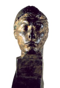 Kopf des Apollo. Bronzeskulptur von Antoine Bourdelle (1861-1929) von Emile Antoine Bourdelle