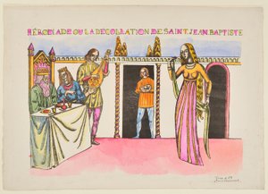 Herodias oder die Enthauptung Johannes des Täufers von Emile Bernard
