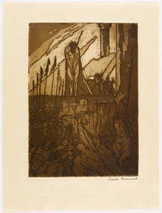 Nr. 40 – « Christus mit Dornenkrone und in Scharlach gekleidet » von Emile Bernard