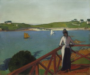 Nachmittag in Saint-Briac von Emile Bernard