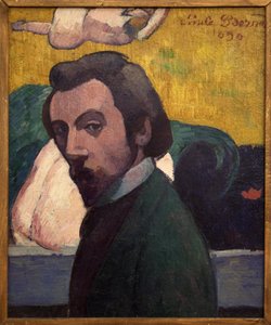 Selbstporträt. Gemälde von Emile Bernard (1868-1941).