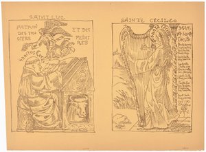 Heiliger Lukas von Emile Bernard