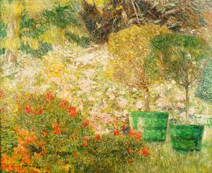 Eine Ecke meines Gartens von Emile Claus