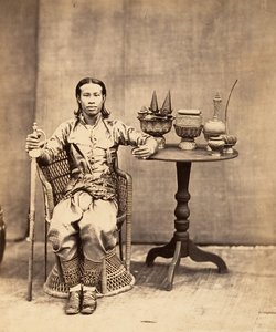 Phra-Kéo-Pha, Bruder des Königs, 1866 von Emile Gsell