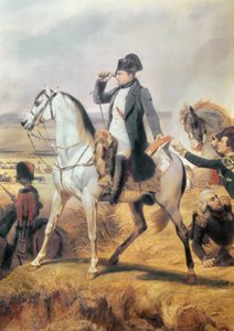 Detail von Napoleon aus der Schlacht von Wagram, 6. Juli 1809, 1836 von Emile Jean Horace Vernet