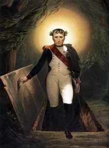Napoleon verlässt sein Grab von Emile Jean Horace Vernet