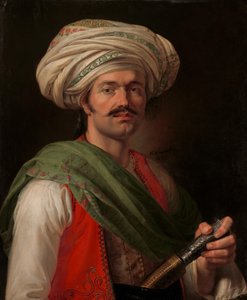Porträt eines Mameluken, angeblich Roustam Raza ca. 1781-1845, 1810
