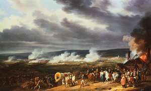 Die Schlacht von Jemappes, 1792, 1821 von Emile Jean Horace Vernet