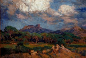 Die Dryaden von Marie Auguste Emile Rene Menard