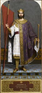 König Philipp II. von Frankreich 1165-1223, 1840er