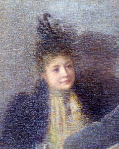 Reflexionen eines hungrigen Mannes oder Soziale Kontraste, von Emilio Longoni (Detail) von Emilio Longoni
