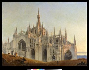 Aurora consurgens, die Kathedrale, 1921 von Emilio Magistretti