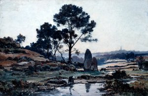 Douarnenez, 1885 von Emmanuel Lansyer