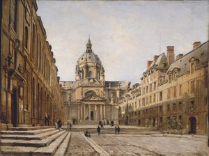 Der Hof der alten Sorbonne, 1886