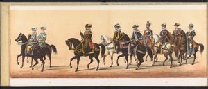 Umzug in Haarlem, 1872 (Platte 6) von Emrik and Binger