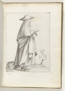 Spanische Frau (Hispana mulier) von Enea Vico