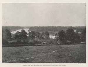 Eine berühmte Aussicht vom Richmond Hill, gefährdet durch ein neues Bauvorhaben von English Photographer